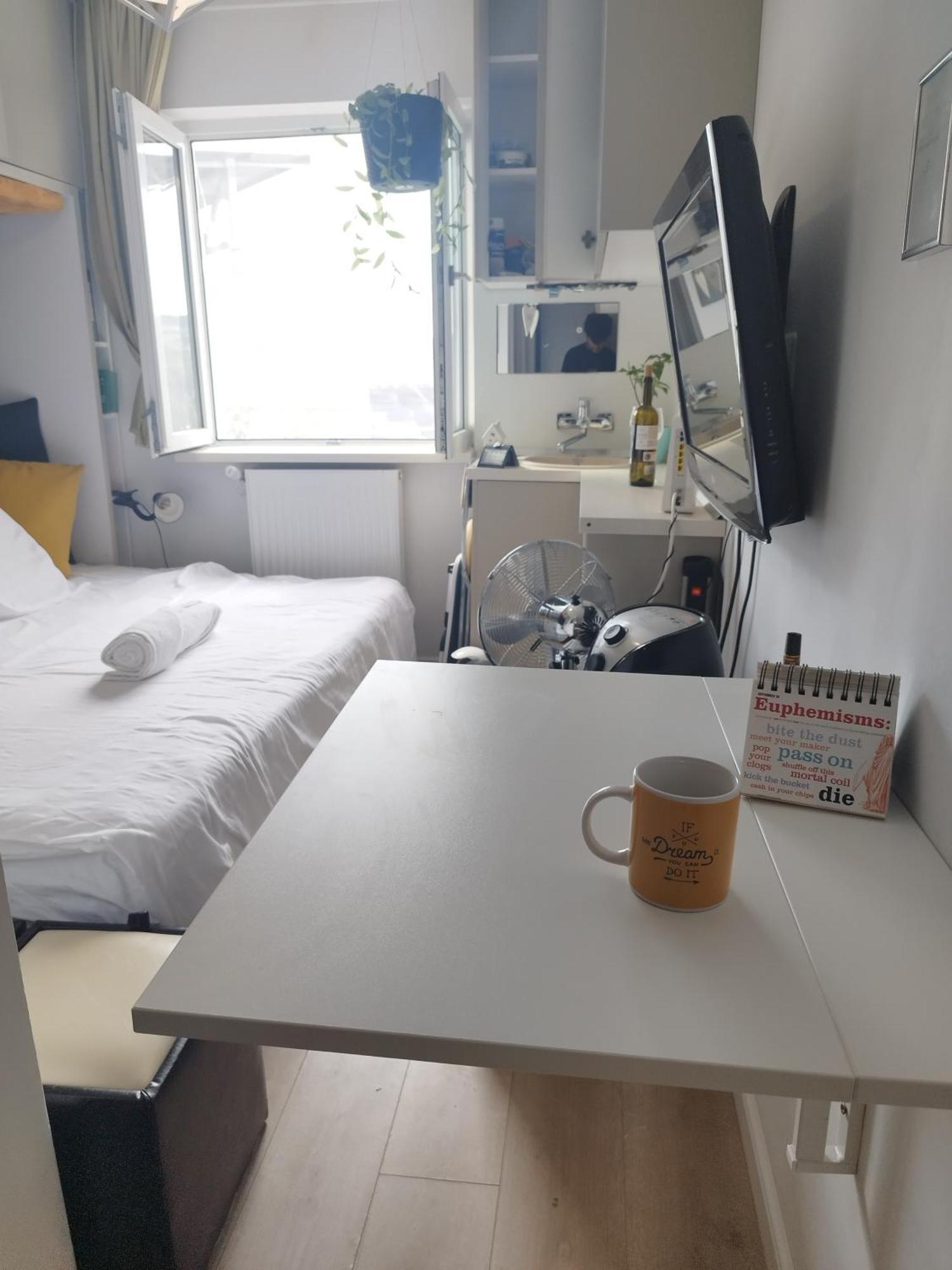 Apartment Nook With Stadium Vista