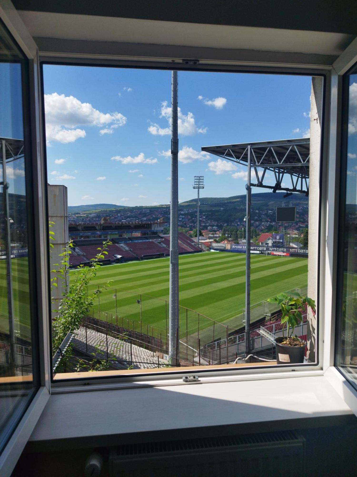 Apartment Nook With Stadium Vista